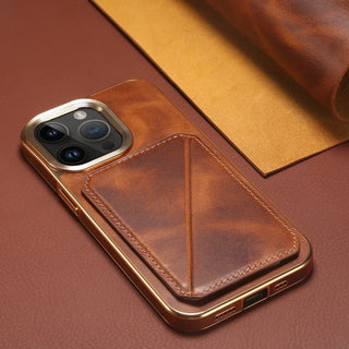100% Genuine Leather iPhone Case