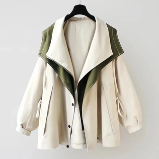 Vogue Classic Woven Cotton Trench Coat