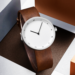 Prestige Swiss Leather Watch